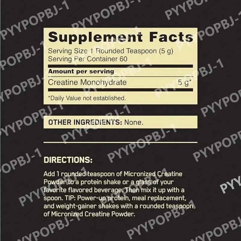 Creatine Monohydrate Powder 300g Support Strength Muscle Performance Sports Beverages Usee Support Fitness Nutrition Support — image 2