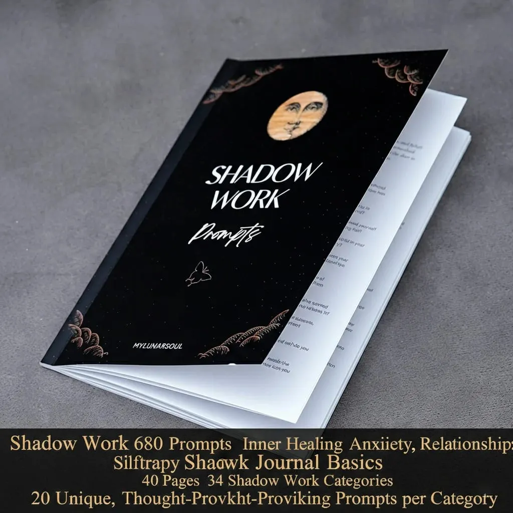 77 Pages Witchcraft Grimoire Pages Book of Shadows Kit with Moon Phases Herbal Lore Spells Gothic Dark Academia Witch Journal — image 14