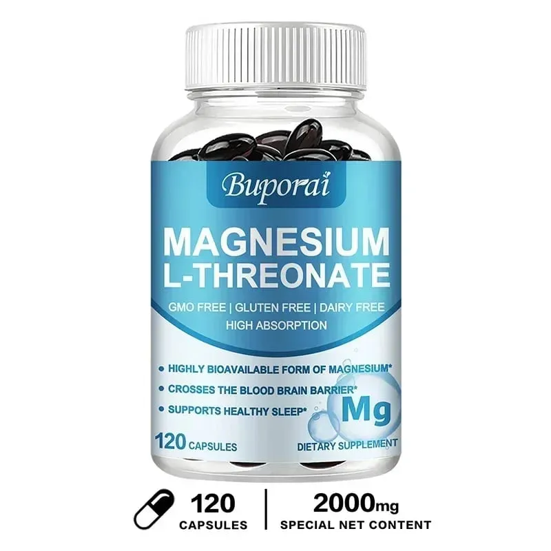 Magnesium L Threonate Supplement - Muscle Strength Bone and Joint Health Focus and Memory Enhancer Supports Nerve FunctionSup — image 9