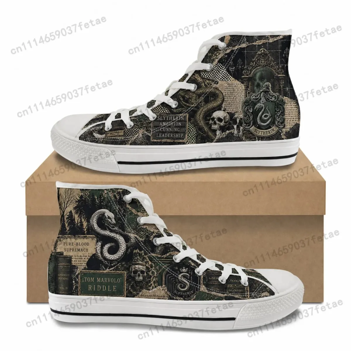 Tom Riddle Low Top High Quality Sneakers Teenager Canvas Sneaker Mens Womens Casual Couple Shoes Customization Shoe