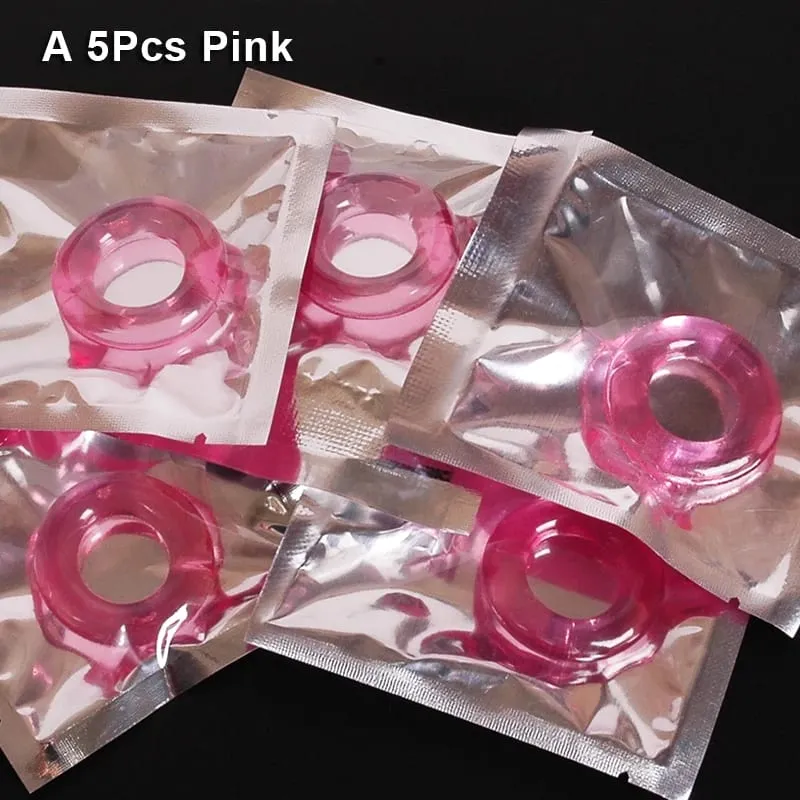 5-20PC Sex Toys Men's Ejaculation Delay Penile Amplifier Lock Sperm Ring Bdsm Erotics Adult Intimate Goods Exotic Accessories