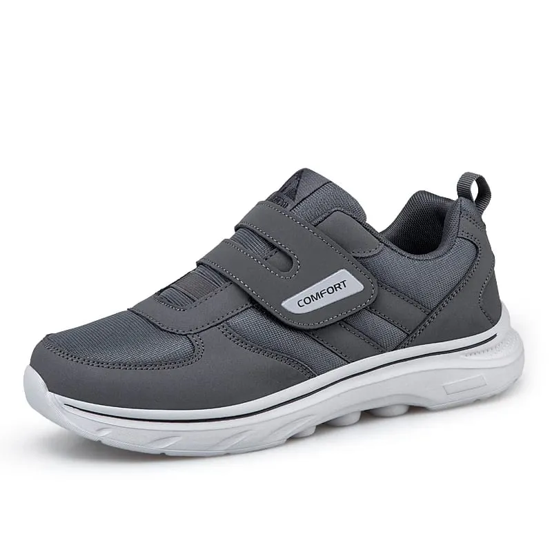 Men's Diabetic Shoes for Elder Orthopedics Feet Swollen Adjustable Walking Shoe Casual Sneakers Elderly Foot Pain Relief — image 8