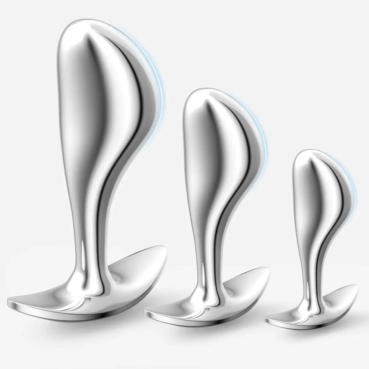 Metal Anal Plug P Spot Stimulator Prostate Massager Wear Outdoors Butt Plug Wearable Sex Toys for Men and Women Adult Sex Toys — image 1