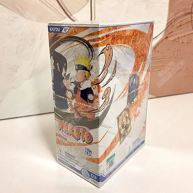 Genuine Naruto T4W8 JIN1 JIN2 SEA English Version Global Version Booster Box Anime TCG Rare CR Ninja World Collection Card — image 4
