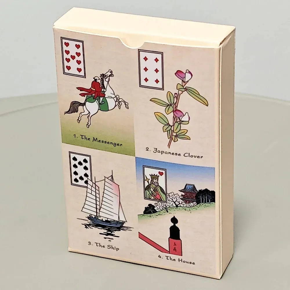 An Ukiyo-e Lenormand Oracle Cards 36Pcs Japanese Ukiyo-e Style Divination Tarot Deck Fortune Telling Oracle Card