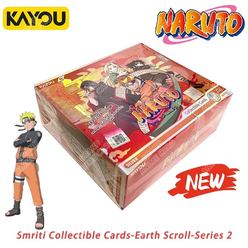 Genuine Naruto T4W8 JIN1 JIN2 SEA English Version Global Version Booster Box Anime TCG Rare CR Ninja World Collection Card — image 12