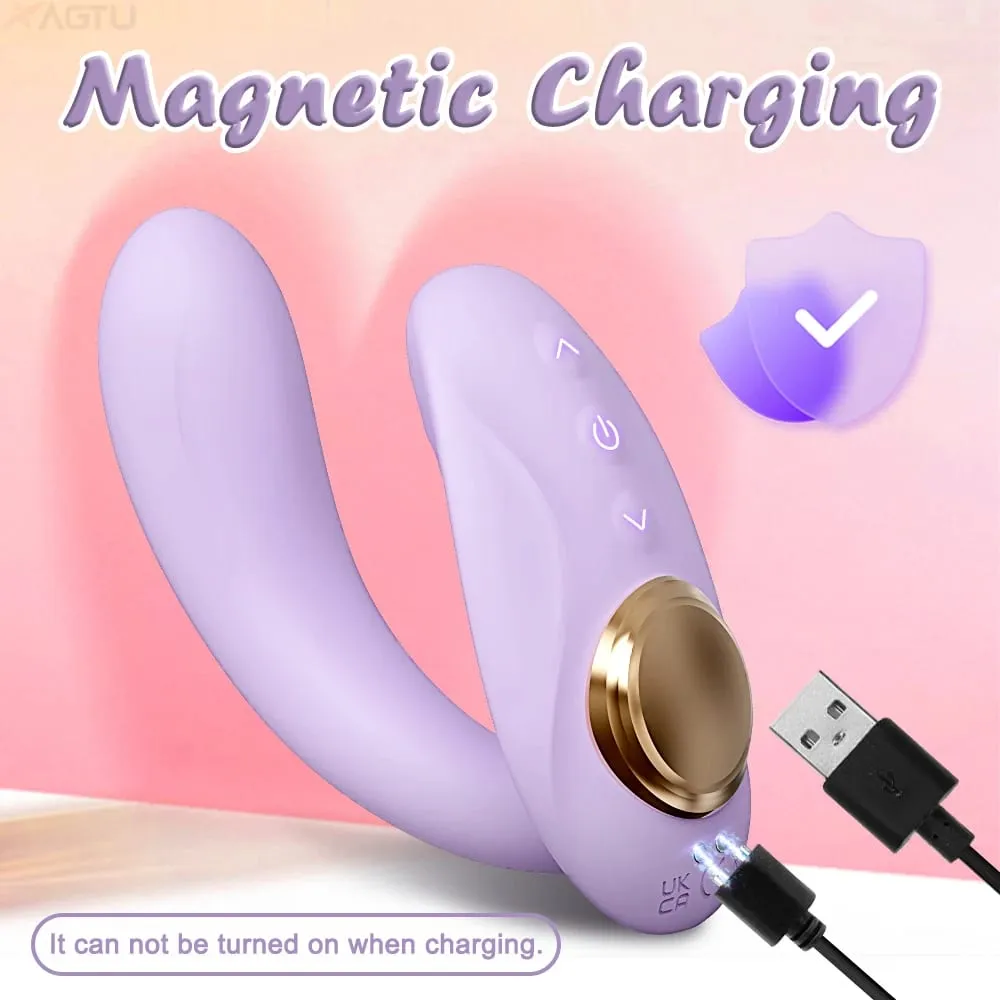 APP Control kétvégű vibrátor női G-Spot dildo pénisz kivehető hüvelyvibráló felnőtt szexjátékok leszbikus pároknak — image 5