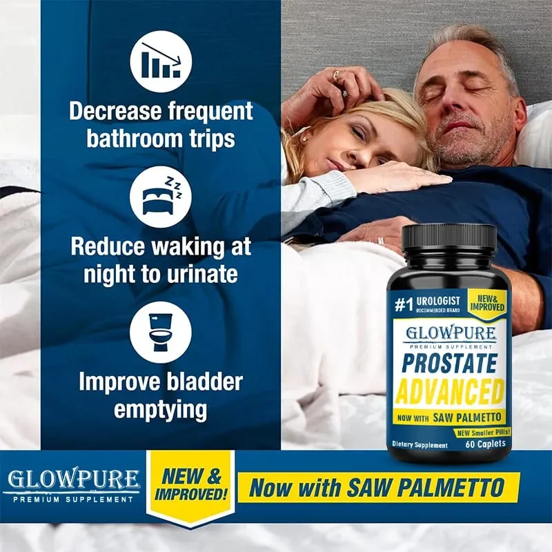 Saw Palmetto Prostate Supplement for Men - Supports Bladder Urinary & Prostate Health with Beta-Sitosterol Reishi Vitamin D — image 2