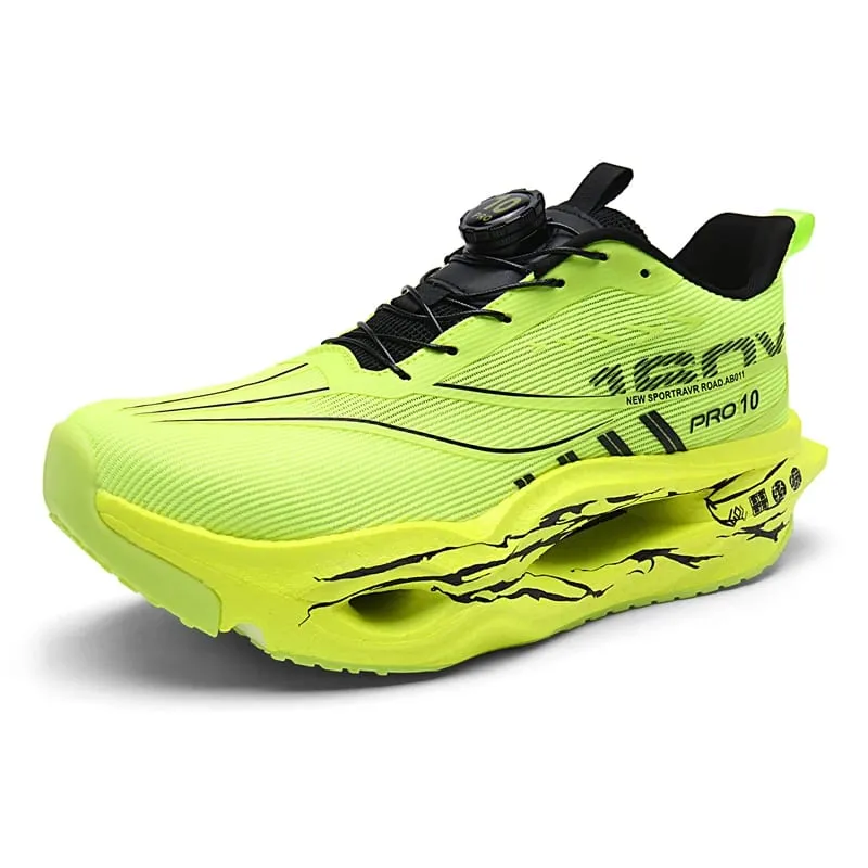 Carbon Plate Racing Running Shoes Non-Slip Men Ultra Light Elastic Cushion Athletic Sneakers Speed Training Marathon Sport Shoes — image 9