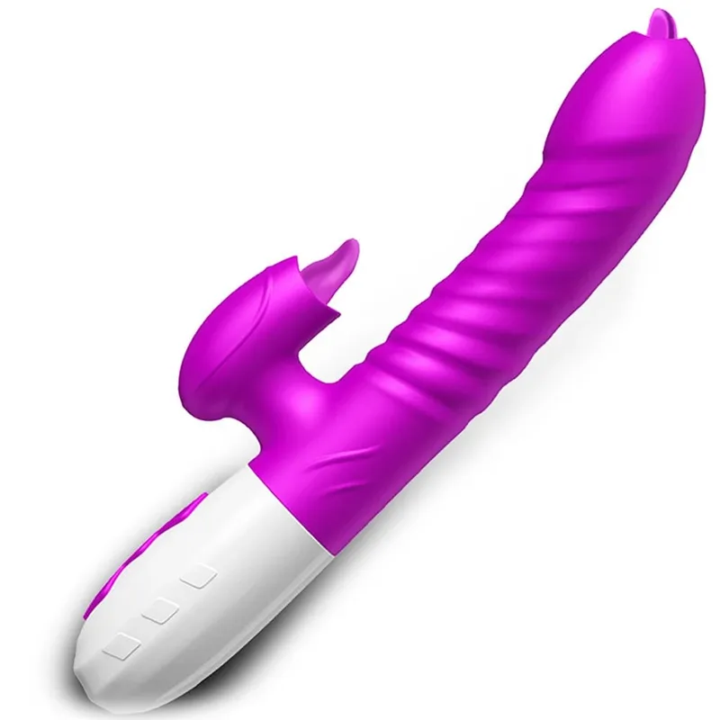 Thrusting Rabbit Vibrator for Women Vagina Dlido Vibrator G-Spot Clitoris Stimulator Female Masturbation Sex Toy for Women — image 12