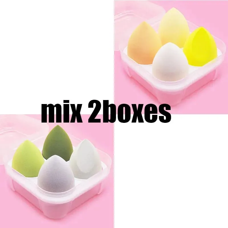 4/8/16pcs Cosmetic Puff Set Beauty Egg Wet And Dry Dual-Use Egg Makeup Foundation Sponge Air Cushion Puff Soft Makeup Tools — image 22