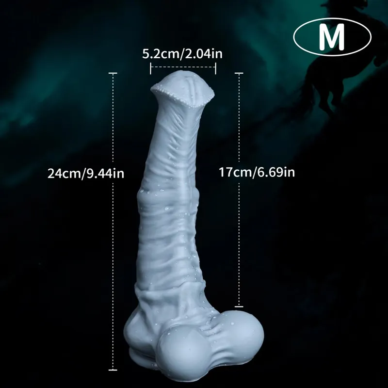 Big Horse Dildo Realistic Penis Huge Anal Plug Sex G-Spot Stimulation Massage Stimulate Female Masturbator Sex Toys for Women 18 — image 10