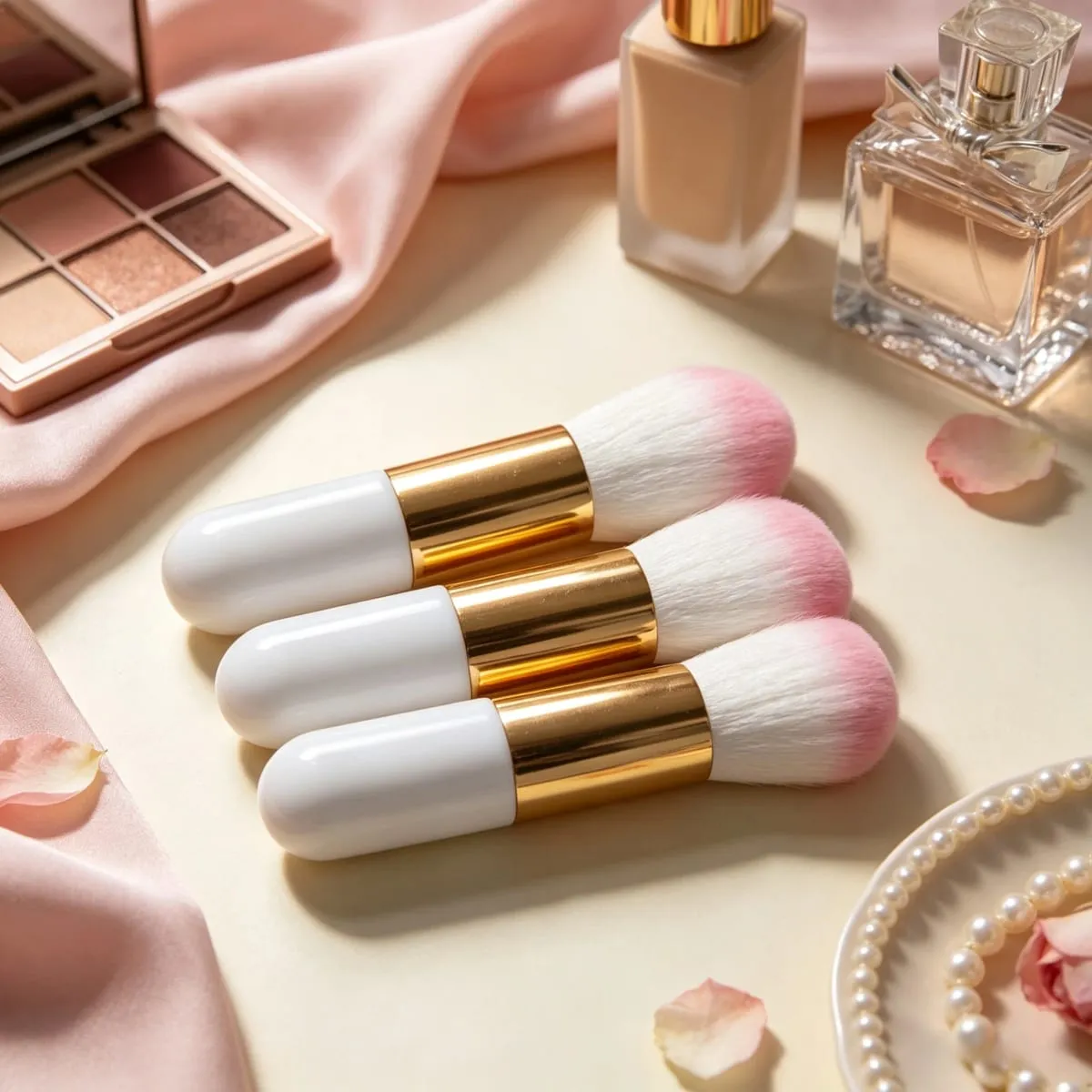 1-3PCS Big Size Makeup Brushes Foundation Powder Face Blush Brush Soft Face Blush Large Cosmetics Soft Foundation Make Up Tools — image 1