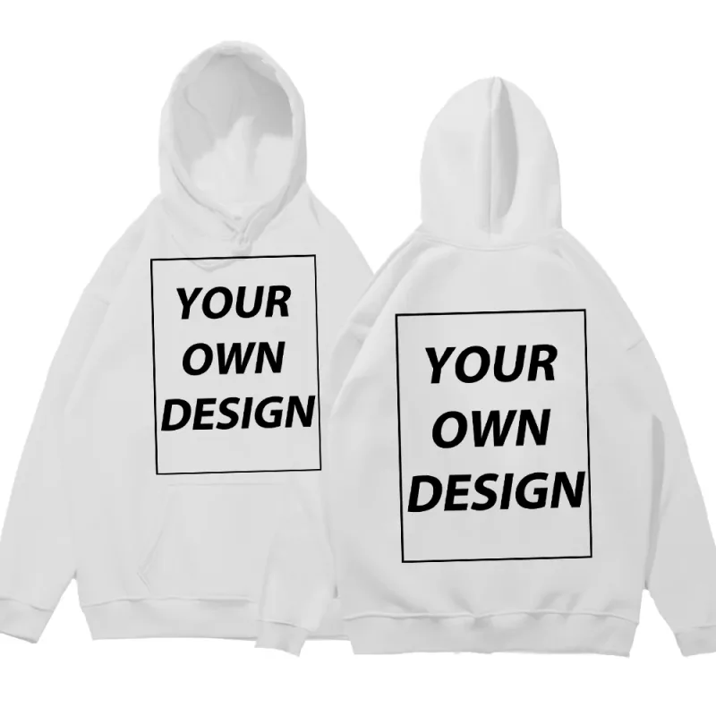 Personalized Customize Autumn Casual Sport Hoodie Men Fleece Team Basic Sweatshirts Street Office Top Daily Comfortable Workwear
