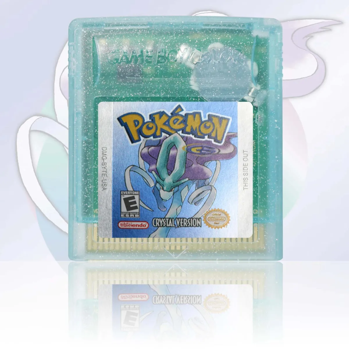 GBC/GBA USA Version Pokemon Blue/Crystal/Emerald/Fire Red/Leaf Green Game Cartridge Video Game Card High Quality with Battery