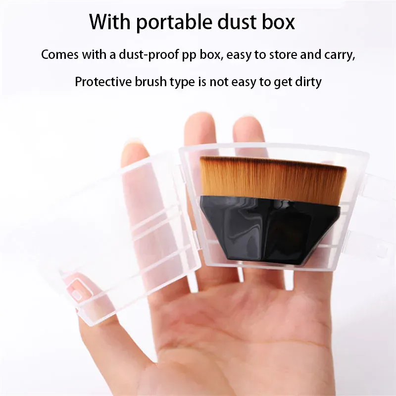 1Pcs New Arrival Foundation Brush BB Cream Makeup Brushes Loose Powder Brush Flat Kit Pincel Maquiagem Make Up Brushes — image 5