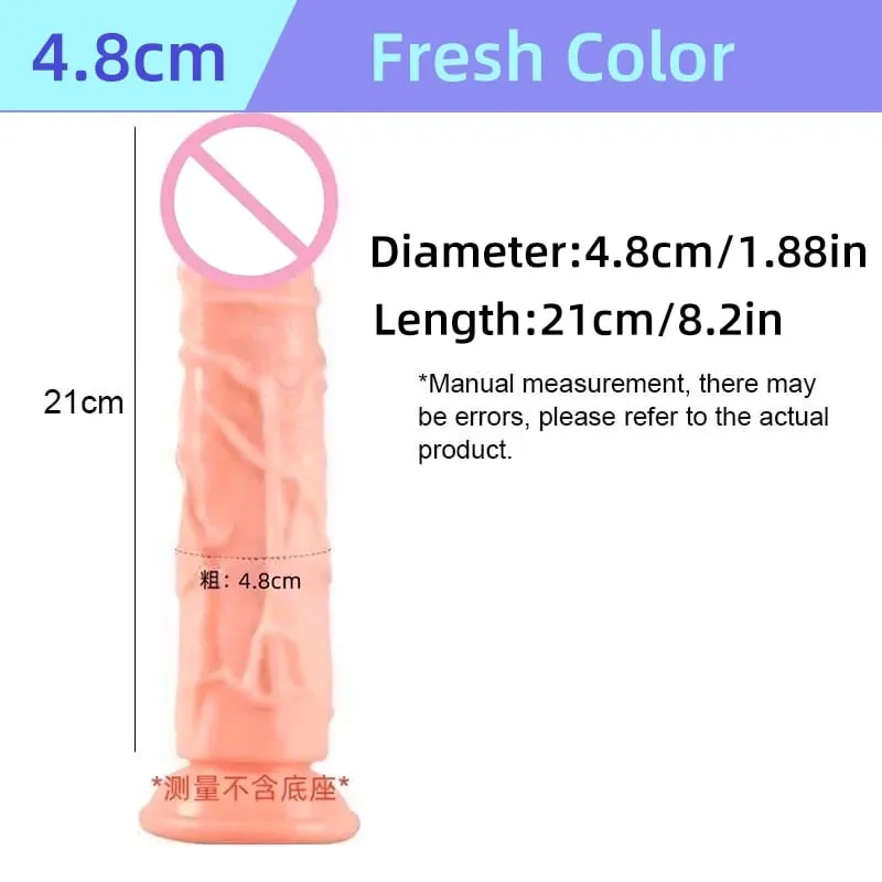 Realistic Silicone Dildo with Suction Cup G-Spot Anal Dildos Strapon Dick Butt Plug Masturbat Adult Sex Toys for Man Women — image 11