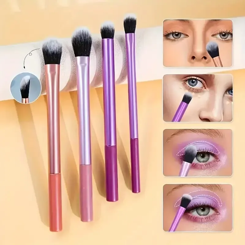 8pcs Makeup Brush Kit Soft Synthetic Hair Make Up Brushes Foundation Blush Eyeshadow Cosmetic Makeup Tools foundation brush — image 5