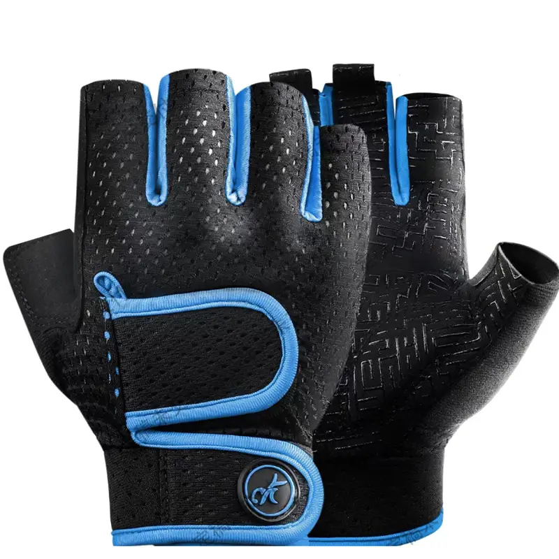 Gym Gloves Breathable Anti-slip Pull Ups Training Yoga Body-building Exercise Fitness Workout Weight Lifting Gloves Men — image 2