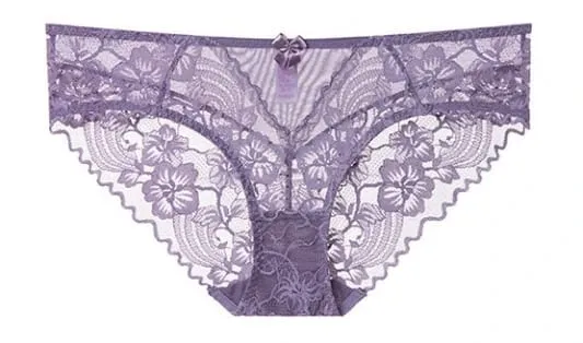 Chic French Ultra-thin Lace Lingerie Set Large Breasts See-through Underwire Bra small Bust Lift Elegant Soft Feminine Set S-xl — image 13