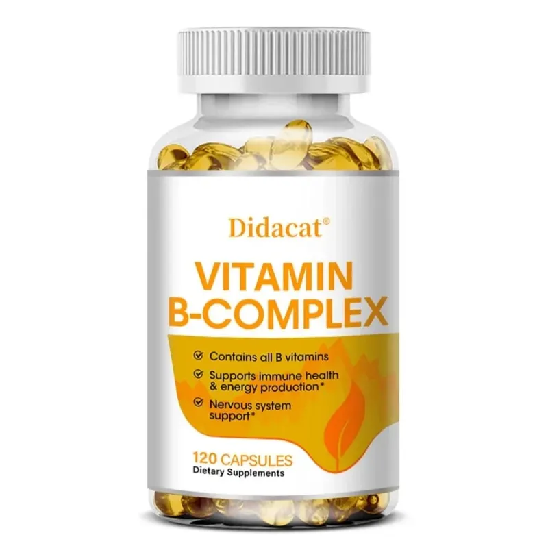 Vitamin B Complex - Contains All B Vitamins Supports Immune Health & Energy Production Nervous System Support — image 9