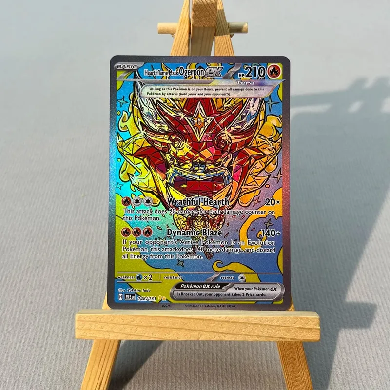PRE PTCG5-001 Tcg proxy PKM Cards Vaporeon ex Espeon ex Rare Collection Battle Toys Gifts for Hobbies home play