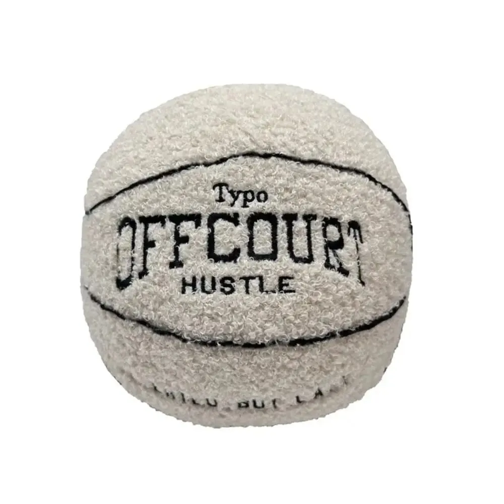Offcourt Basketball Pillow Basketball High Quality Basketball Pillow Stuffed Simulation Lifelike Basketball Pillow