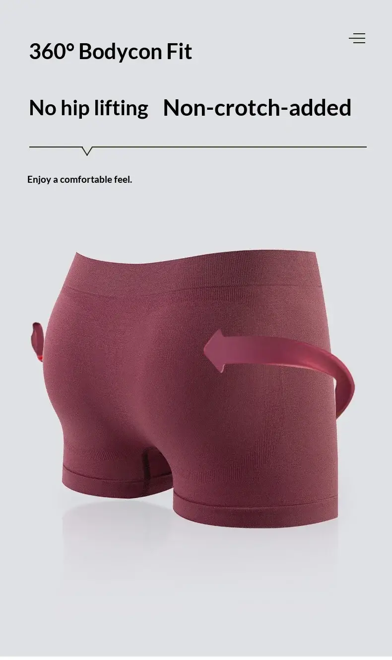 1pcs Seamless Underwear Men's Boxer Shorts High Stretch Underpants Breathable Panties Sexy Slim Lingerie Snug fit trunks — image 8