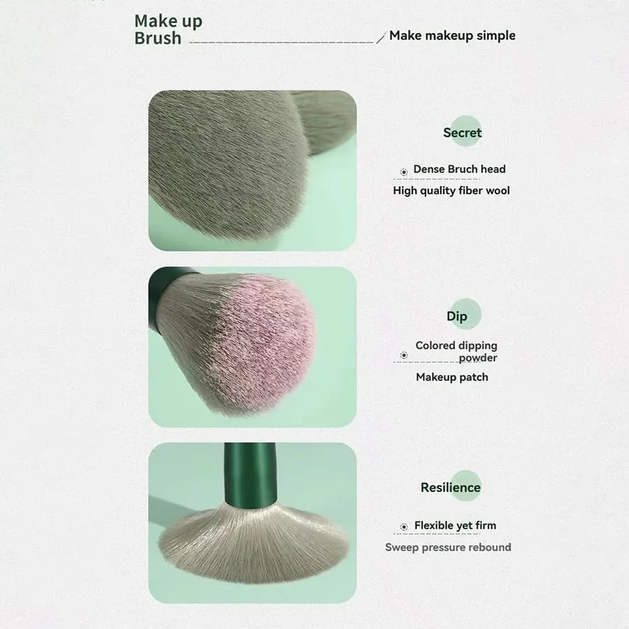 20-piece Morandi color makeup brush set — image 6