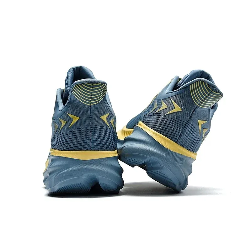 Men Sports Running Shoes Breathable Lightweight Men Comfortable Athletic Nonskid Sneakers — image 6