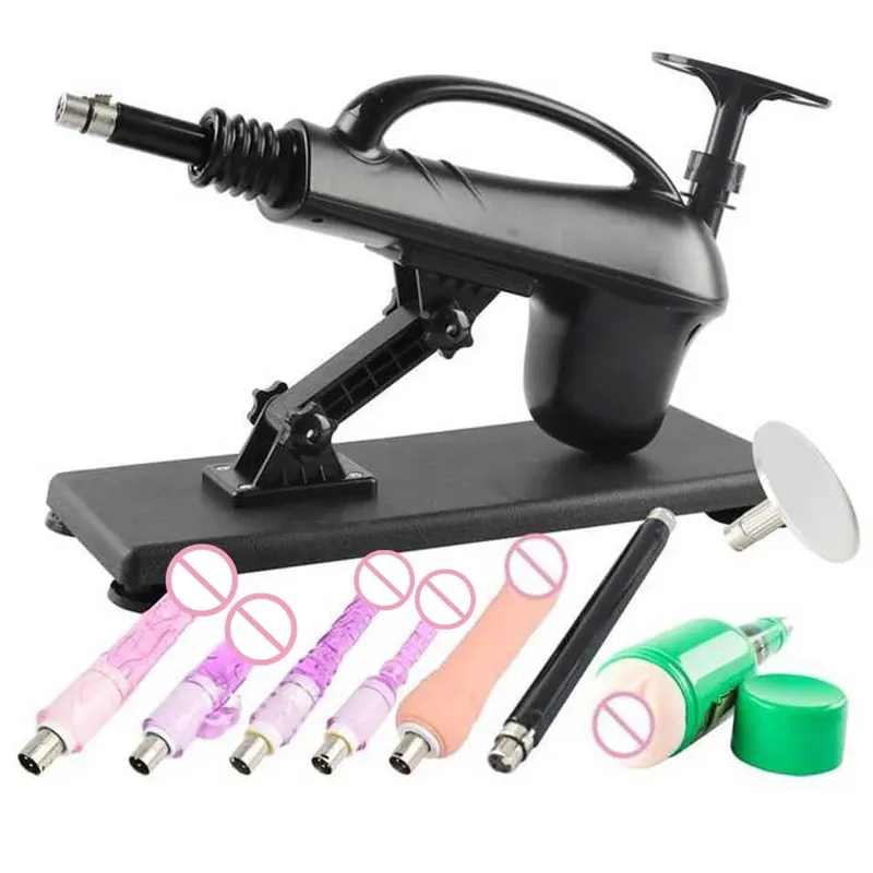 A2SS-Portable Automatic Masturbation Machine for Women with Big Dildo Men's Sex Toy Pumping Gun for Couples — image 13