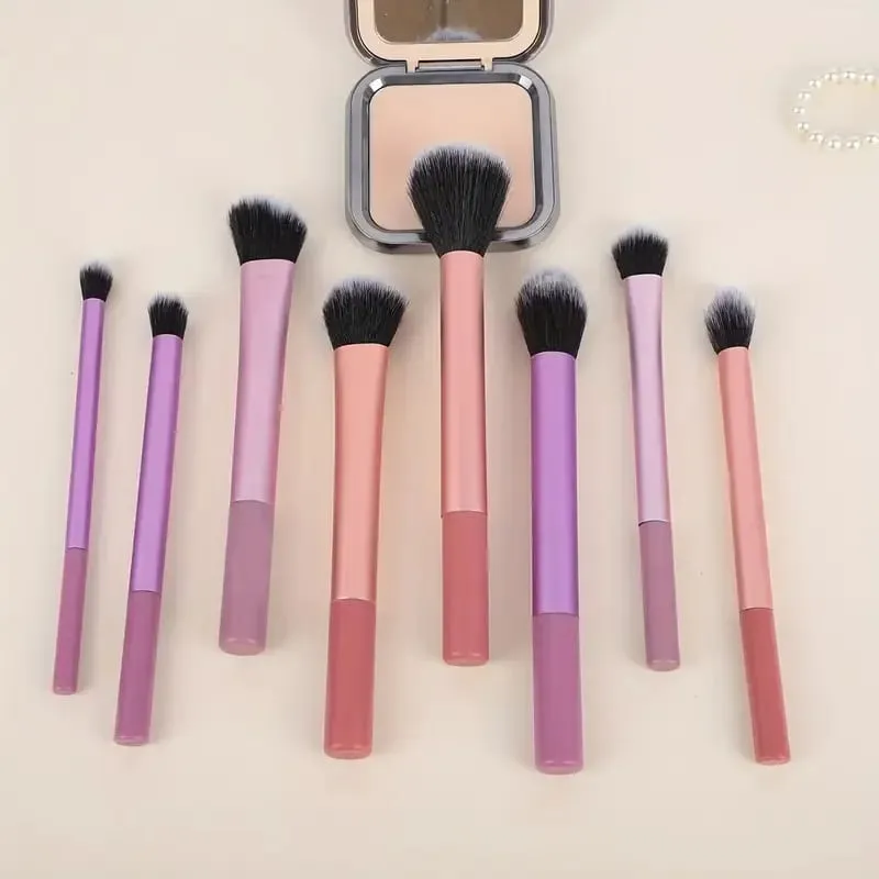 5pcs Makeup Brush Kit Soft Synthetic Hair Make Up Brushes Foundation Blush Eyeshadow Cosmetic Makeup Tools — image 5