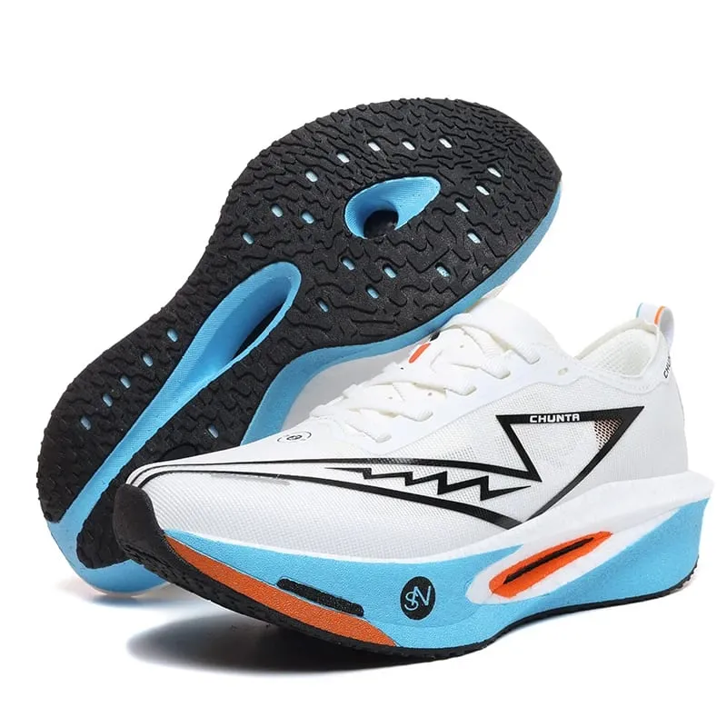 Men Running Shoes Carbon Plate Professional Male Outdoor Training Breathable Non Slip Casual Jogging Sports Shoes Chunta Sneaker