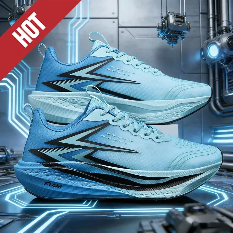 HOT Running Shoes Carbon Board Speciality Marathon Men Sports Breathable Lightweight Women Comfortable Athletic Nonskid Sneakers