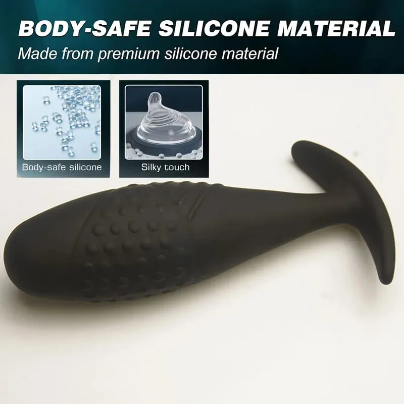 Silikon-Anus-Buttplugs mit konischer Basis für Komfort, strukturiertes Analsex-Spielzeug, Trainer-Training, Analplug, Buttplug, Butplug — image 4