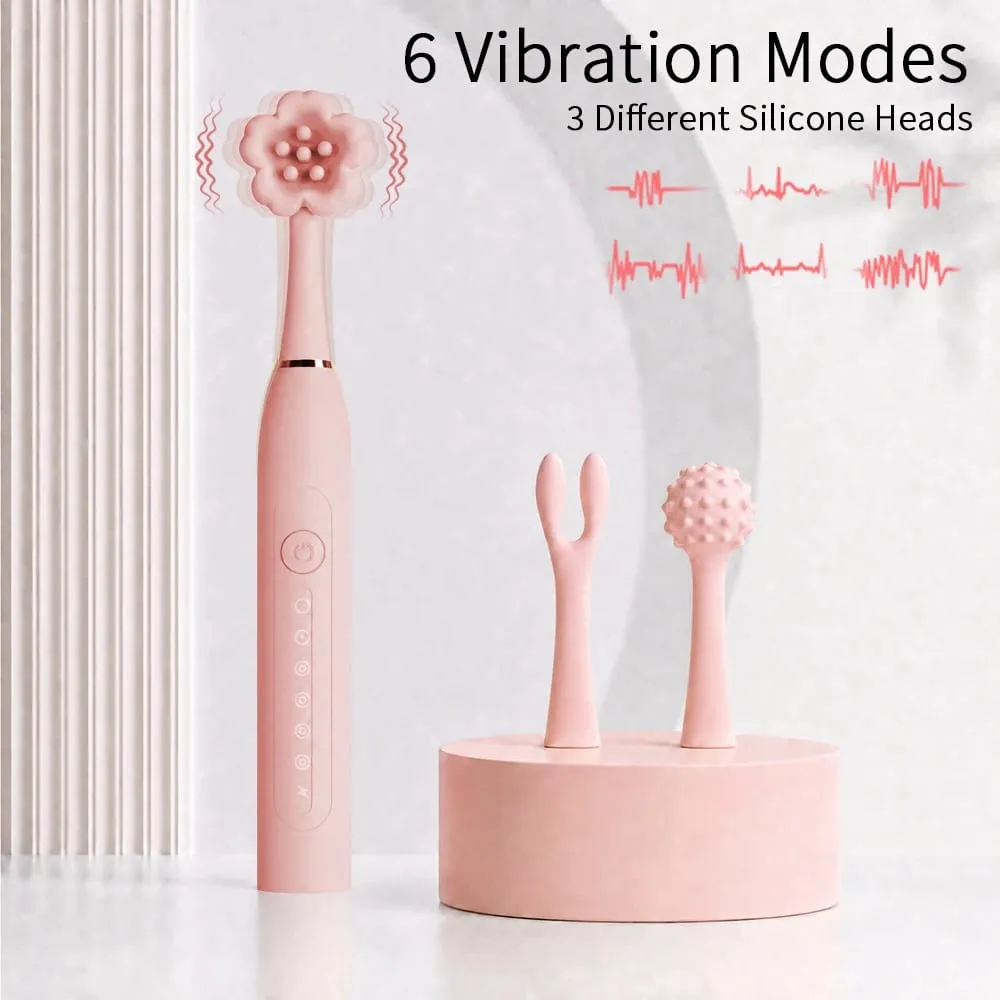 3 In 1 G Spot Vibrator for Women Powerful Clit Nipple Stimulator Vagina Massager Oral Licking Female Masturbator Adult Sex Toys
