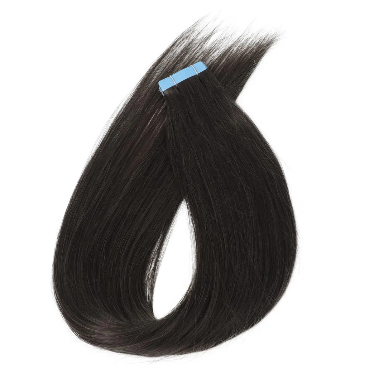 MRS Hair 4x0.8cm HAIR Tape in Hair Extensions Human Hair Natural Real Skin Weft Adhesive Tape Ins 20pcs