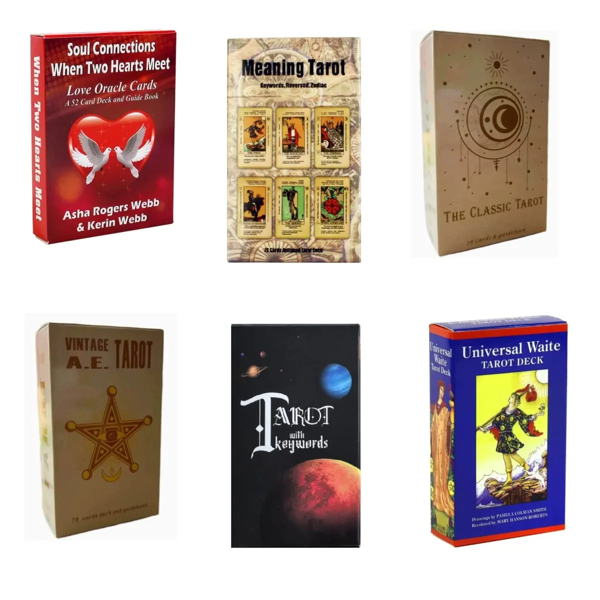 Universal Waite Tarot Deck Leisure Cards Games Party Table Game Friends Party Board Game Divination Fate Game Card — image 1