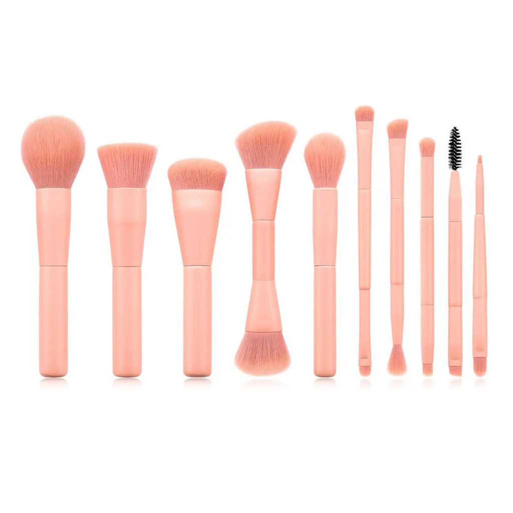 Professional Make Up Brushes Eye Shadow Blusher Face Lip Brush Tool Pink — image 6