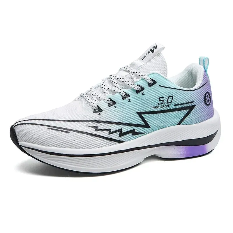 New Men's Carbon Plate Running Shoes Soft Cushion Shock Absorbing Sports Shoes Unisex Sneakers Light Anti-Slip Training Shoes — image 12