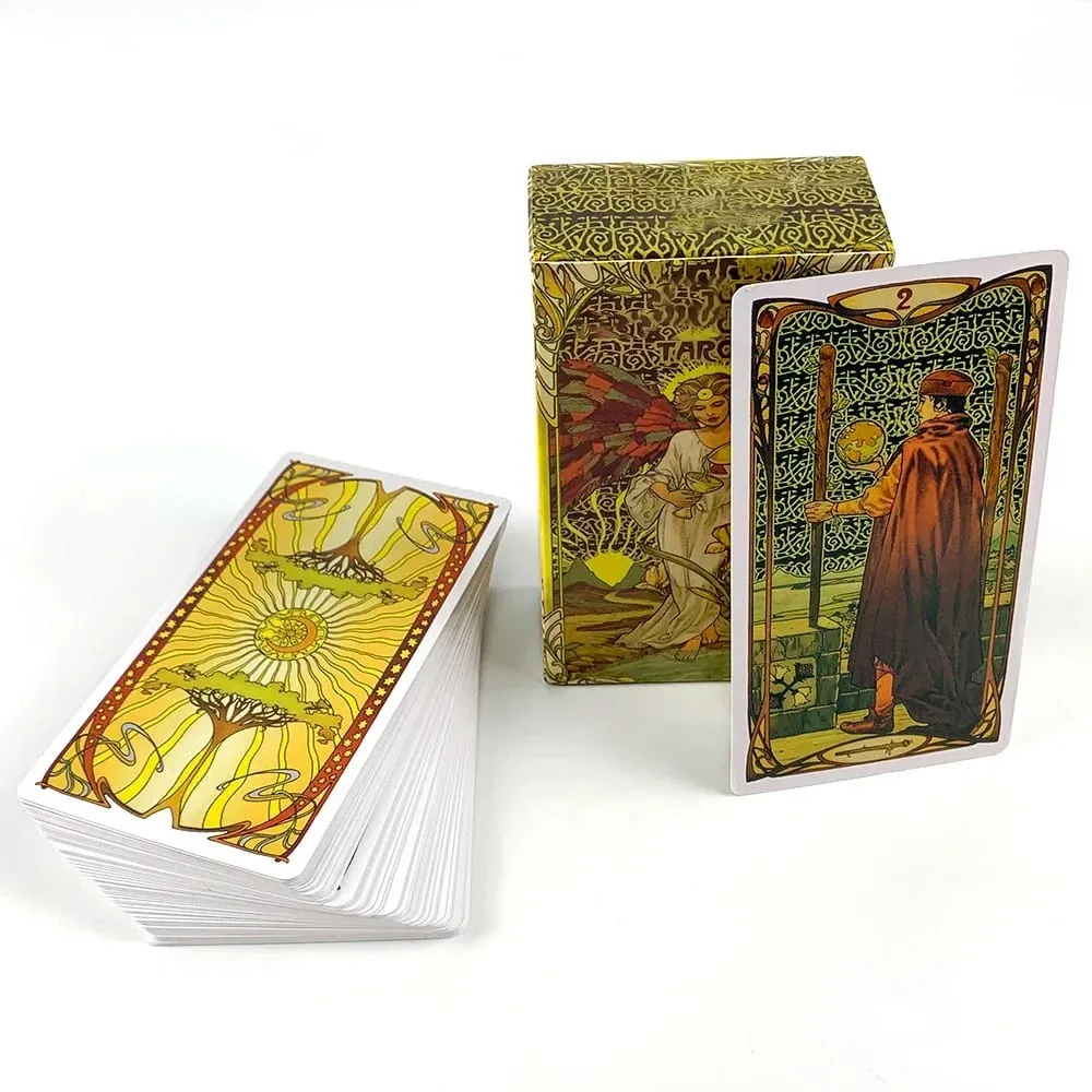 Hot-selling Tarot Deck 78pcs Cards Mystical Artwork Durable & Portable Perfect For Spiritual Guidance & Collectors — image 4