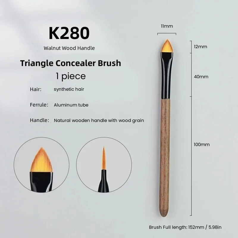 Triangle Concealer Makeup Brush Cosmetic Liquid Foundation Contour Cream Beauty Brushes Face Make Up Tools — image 9