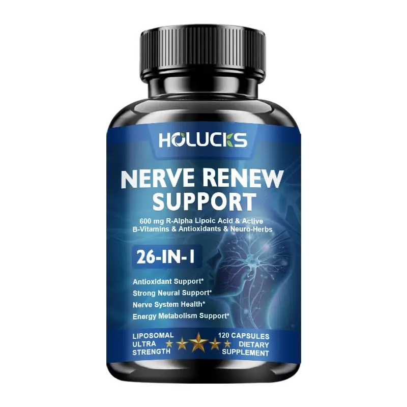 Advanced Nerve Nutrition Capsules with L-Theanine & Zinc Maintain Neural Comfort Metabolism & Healthy Nerve System — image 8