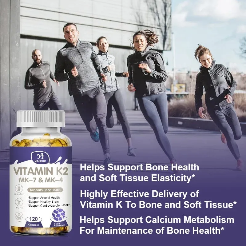 Vitamin K2 (MK7 & MK4) with D3 Supplement- Support Strong Bones & Healthy Brain Cardiovascular Health — image 5