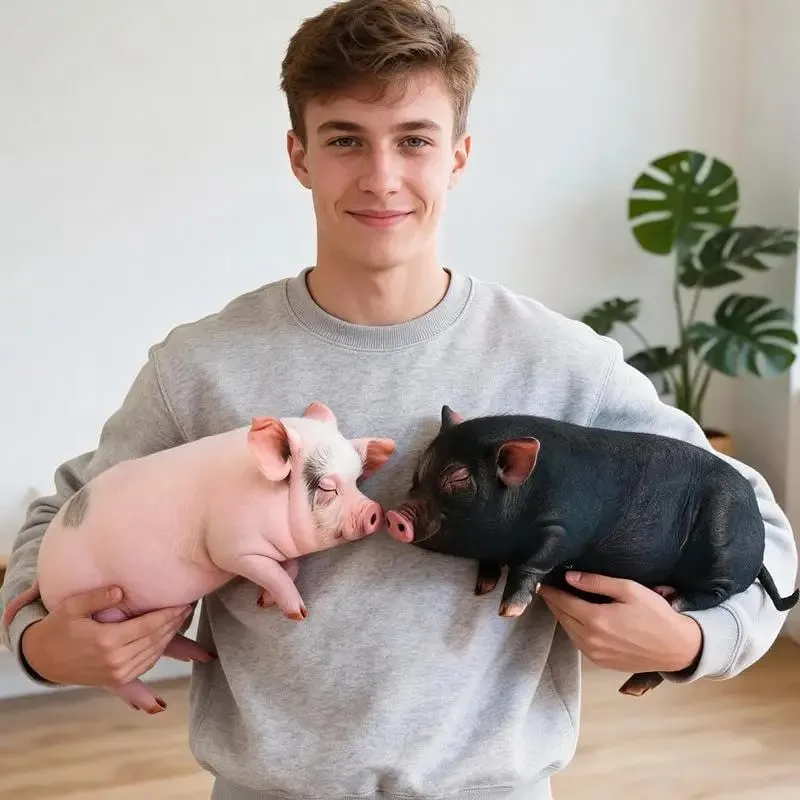 Realistic 3D Pig Shaped Plush Pillow Soft Comfortable Fabric Perfect For Sofa Decor Bed Rest Birthday Gift For Kids And Adults