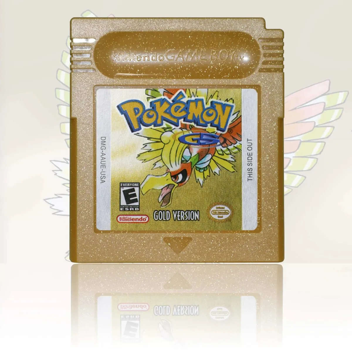 GBC/GBA USA Version Pokemon Blue/Crystal/Emerald/Fire Red/Leaf Green Game Cartridge Video Game Card High Quality with Battery