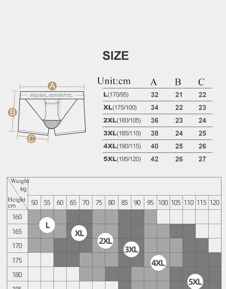 Caleçon homme sous-vêtements Push Up caleçon Modal homme respirant balle séparation pochette culotte Cueca grande taille L-5XL — image 6