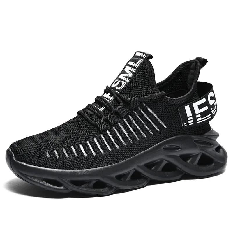Mens Athletic Sneakers Lightweight Breathable Gym Shoes Non Slip Walking Shoes Comfortable Sports Shoes For Men Training