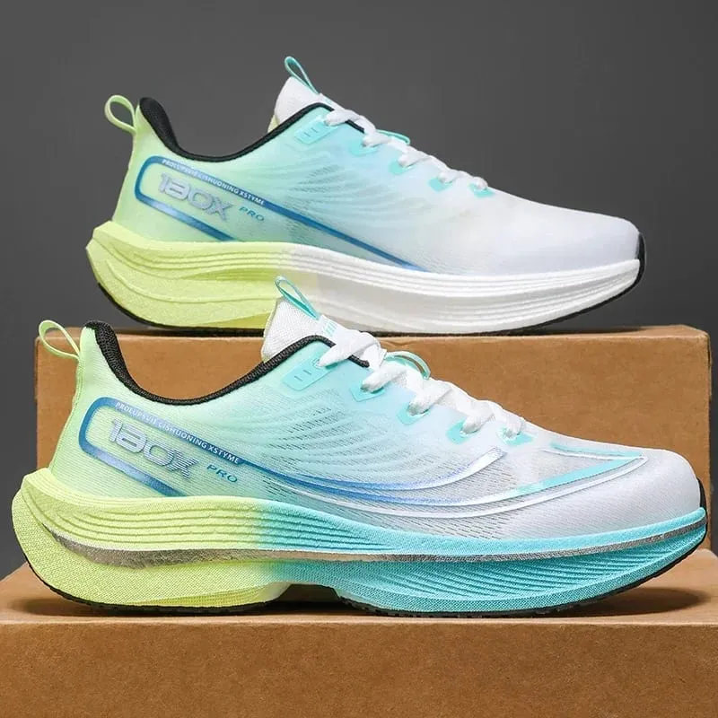 Men's Professional Running Shoes Ultra Lightweight Cushioning Sneakers Breathable Athletic Walking Sport Shoes — image 8