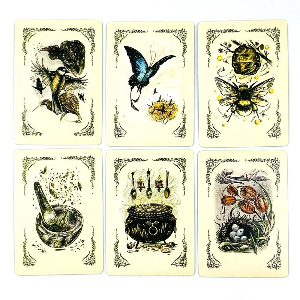 Vendita calda Oracle Deck Leisure Entertainment Card Family Gathering Divination Deck Tarocchi Gioco di carte Giochi festivi — image 4